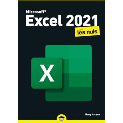 Greg Harvey Microsoft Excel 2021 Pour Les Nuls - Publicité Greg Harvey Microsoft Excel 2021 Pour Les Nuls - Publicité