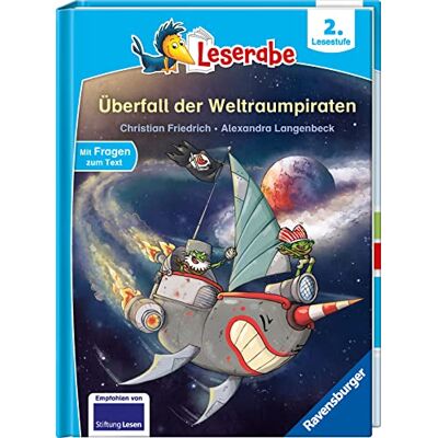 Christian Friedrich Überfall Der Weltraumpiraten - Leserabe Ab Klasse 2 - Erstlesebuch Für Kinder Ab 7 Jahren (Leserabe - 2. Lesestufe) - Publicité Christian Friedrich Überfall Der Weltraumpiraten - Leserabe Ab Klasse 2 - Erstlesebuch Für Kinder Ab 7 Jahren (Leserabe - 2. Lesestufe) - Publicité