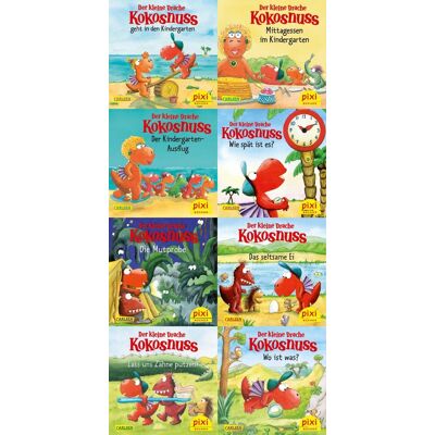Various Wws Pixi-Box 288: Der Kleine Drache Kokosnuss Und Seine Freunde - Publicité Various Wws Pixi-Box 288: Der Kleine Drache Kokosnuss Und Seine Freunde - Publicité