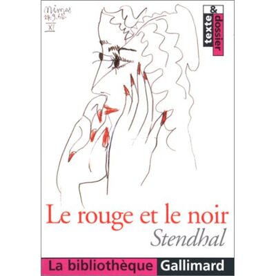 Stendhal Le Rouge Et Le Noir - Publicité Stendhal Le Rouge Et Le Noir - Publicité