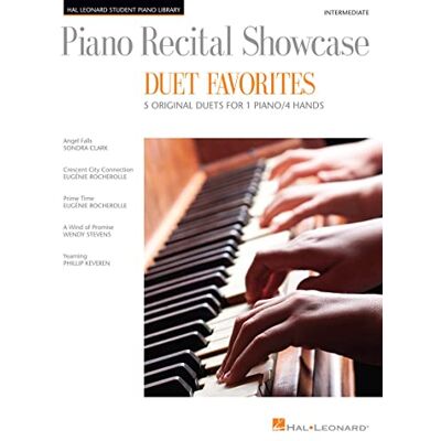 Various Hl Educational Piano Library Piano Recital Showcase Duet Faves Pianoduet Bk (Hal Leonard Student Piano Library): National Federation Of Music Clubs ... Selection 1 Piano, 4 Hands/intermediate Level - Publicité Various Hl Educational Piano Library Piano Recital Showcase Duet Faves Pianoduet Bk (Hal Leonard Student Piano Library): National Federation Of Music Clubs ... Selection 1 Piano, 4 Hands/intermediate Level - Publicité