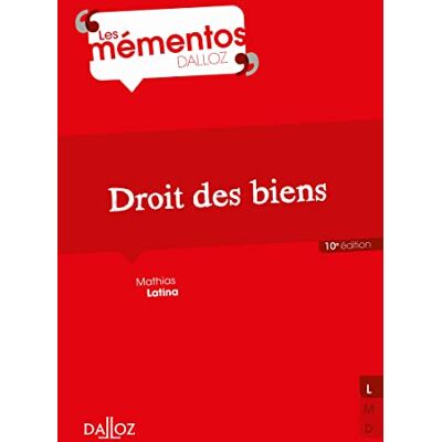 Mathias Latina Droit Des Biens - Publicité Mathias Latina Droit Des Biens - Publicité