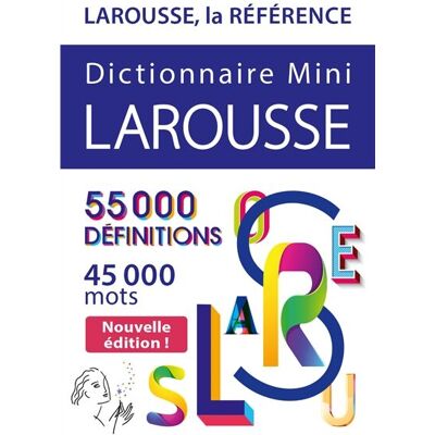 Dictionnaire Mini Larousse : 55.000 Définitions, 45.000 Mots - Publicité Dictionnaire Mini Larousse : 55.000 Définitions, 45.000 Mots - Publicité
