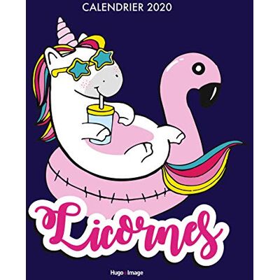 Licornes : Calendrier 2020 - Publicité Licornes : Calendrier 2020 - Publicité