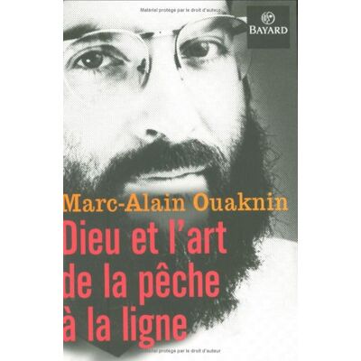 Marc-Alain Ouaknin Dieu Et L'Art De La Pêche À La Ligne - Publicité Marc-Alain Ouaknin Dieu Et L'Art De La Pêche À La Ligne - Publicité