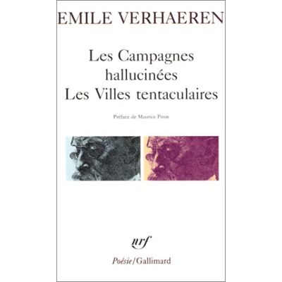 Emile Verhaeren Les Campagnes Hallucinées. Les Villes Tentaculaires - Publicité Emile Verhaeren Les Campagnes Hallucinées. Les Villes Tentaculaires - Publicité