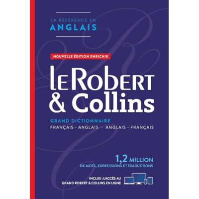 Le Robert & Collins : Grand Dictionnaire Français-Anglais, Anglais-Français - Publicité Le Robert & Collins : Grand Dictionnaire Français-Anglais, Anglais-Français - Publicité