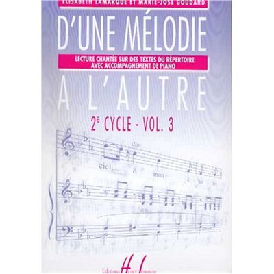 Lamarque Goud D'Une Mélodie À L'Autre Volume 3 - Publicité Lamarque Goud D'Une Mélodie À L'Autre Volume 3 - Publicité