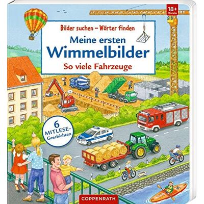 Meine Ersten Wimmelbilder: So Viele Fahrzeuge (Bilder Suchen – Wörter Finden) - Publicité Meine Ersten Wimmelbilder: So Viele Fahrzeuge (Bilder Suchen – Wörter Finden) - Publicité