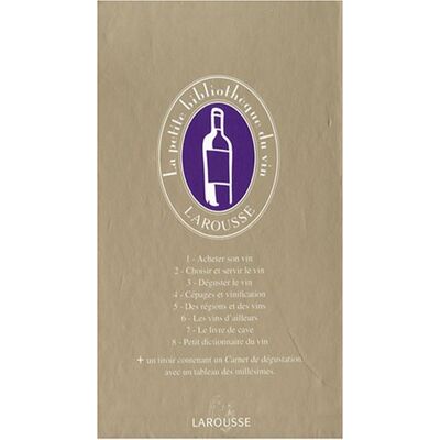 La Petite Bibliothèque Du Vin - Publicité La Petite Bibliothèque Du Vin - Publicité