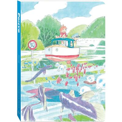 Studio Ghibli Ponyo Journal - Publicité Studio Ghibli Ponyo Journal - Publicité