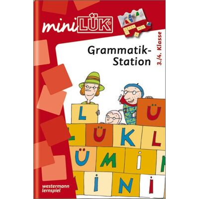 Heinz Vogel Minilük: Grammatikstation 3. / 4. Klasse - Publicité Heinz Vogel Minilük: Grammatikstation 3. / 4. Klasse - Publicité