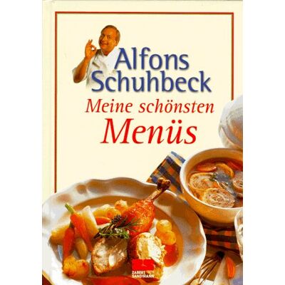 Alfons Schuhbeck Meine Schönsten Menüs - Publicité Alfons Schuhbeck Meine Schönsten Menüs - Publicité