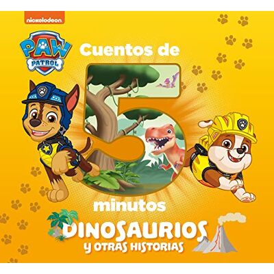 Paw Patrol Patrulla Canina. Recopilatorio De Cuentos - Cuentos De 5 Minutos. Dinosaurios Y Otras Historias (Nickelodeon) - Publicité Paw Patrol Patrulla Canina. Recopilatorio De Cuentos - Cuentos De 5 Minutos. Dinosaurios Y Otras Historias (Nickelodeon) - Publicité