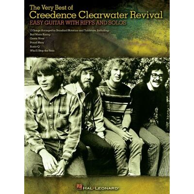 Various The Very Best Of Creedence Clearwater Revival Easy Guitar With Riffs - Publicité Various The Very Best Of Creedence Clearwater Revival Easy Guitar With Riffs - Publicité