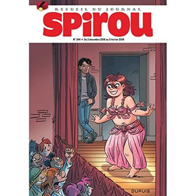 Collectif Recueil Du Journal De Spirou. Vol. 344. Du 2 Décembre 2015 Au 3 Février 2016 - Publicité Collectif Recueil Du Journal De Spirou. Vol. 344. Du 2 Décembre 2015 Au 3 Février 2016 - Publicité