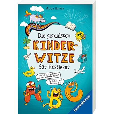 Alica Haritz Die Genialsten Kinderwitze Für Erstleser, Leseanfänger Und Grundschüler - Publicité Alica Haritz Die Genialsten Kinderwitze Für Erstleser, Leseanfänger Und Grundschüler - Publicité