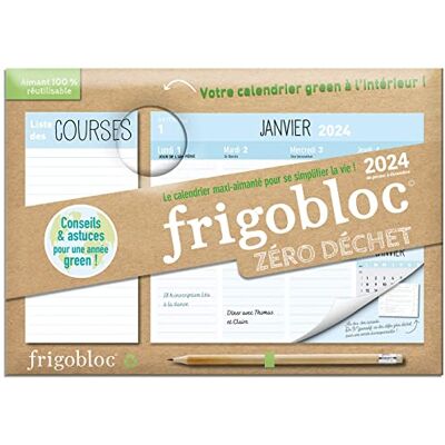 Play Bac Mini Frigobloc Hebdomadaire 2024 Zéro Déchet (De Janv. À Déc. 2024) - Publicité Play Bac Mini Frigobloc Hebdomadaire 2024 Zéro Déchet (De Janv. À Déc. 2024) - Publicité