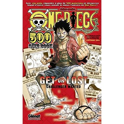 Eiichiro Oda One Piece : 500 Quiz Book - Publicité Eiichiro Oda One Piece : 500 Quiz Book - Publicité