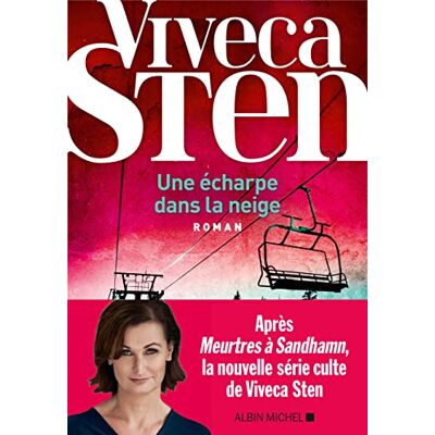 Viveca Sten Une Écharpe Dans La Neige - Publicité Viveca Sten Une Écharpe Dans La Neige - Publicité