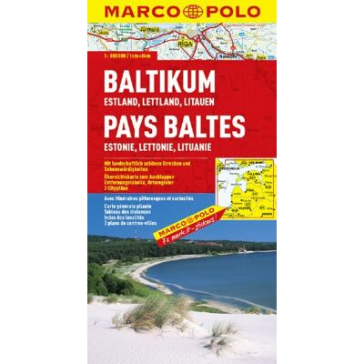 Marco Polo Länderkarte Baltikum, Estland, Lettland, Litauen 1:800.000: Mit Landschaftlich Schönen Strecken Und Sehenswürdigkeiten. Übersichtskarte Zum ... Ortsregister, 3 Citypläne (Marco Polo Maps) - Publicité Marco Polo Länderkarte Baltikum, Estland, Lettland, Litauen 1:800.000: Mit Landschaftlich Schönen Strecken Und Sehenswürdigkeiten. Übersichtskarte Zum ... Ortsregister, 3 Citypläne (Marco Polo Maps) - Publicité