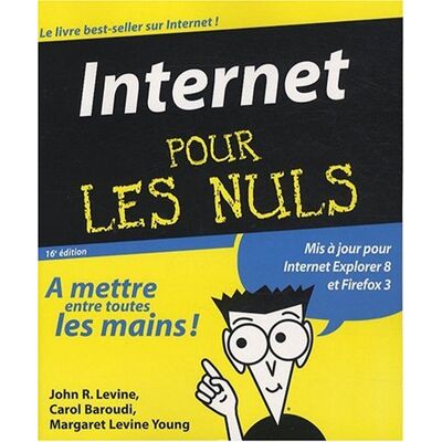 Levine, John R. Internet Pour Les Nuls - Publicité Levine, John R. Internet Pour Les Nuls - Publicité
