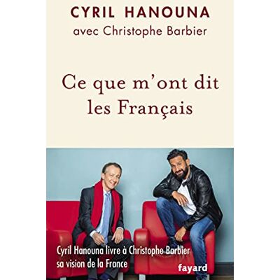 Cyril Hanouna Ce Que M'Ont Dit Les Français - Publicité Cyril Hanouna Ce Que M'Ont Dit Les Français - Publicité