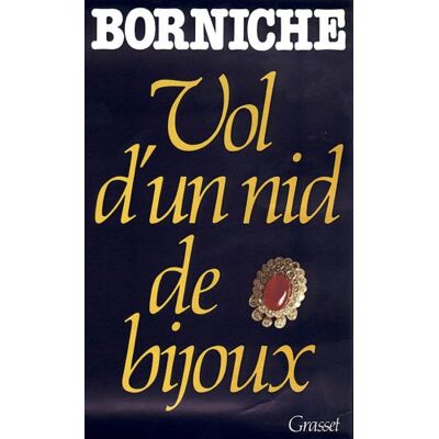 Roger Borniche Vol D'Un Nid De Bijoux - Publicité Roger Borniche Vol D'Un Nid De Bijoux - Publicité