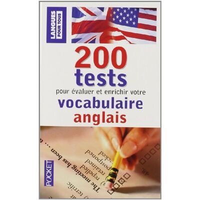 Collectif 200 Tests De Vocabulaire Anglais - Publicité Collectif 200 Tests De Vocabulaire Anglais - Publicité