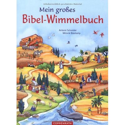 Antonie Schneider Mein Großes Bibel-Wimmelbuch - Publicité Antonie Schneider Mein Großes Bibel-Wimmelbuch - Publicité