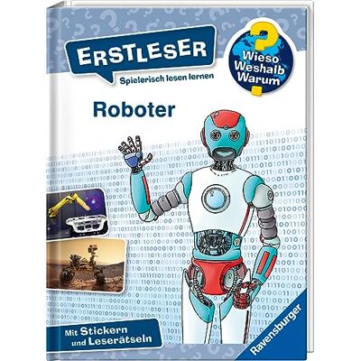 Annette Neubauer Wieso? Weshalb? Warum? Erstleser, Band 14: Roboter (Wieso? Weshalb? Warum? Erstleser, 14) - Publicité Annette Neubauer Wieso? Weshalb? Warum? Erstleser, Band 14: Roboter (Wieso? Weshalb? Warum? Erstleser, 14) - Publicité