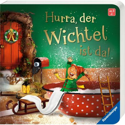 Schuld, Kerstin M. Hurra, Der Wichtel Ist Da! Mein Wichteltür-Buch (Weihnachtswichtel, Wichtelbrauch, Weihnachtsgeschenk, Ab 3 Jahre): Mein Wichteltür-Buch - Publicité Schuld, Kerstin M. Hurra, Der Wichtel Ist Da! Mein Wichteltür-Buch (Weihnachtswichtel, Wichtelbrauch, Weihnachtsgeschenk, Ab 3 Jahre): Mein Wichteltür-Buch - Publicité