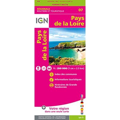 Collectif Pays De La Loire 1:250 000 - Publicité Collectif Pays De La Loire 1:250 000 - Publicité
