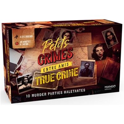Valérie Cluzel Petits Crimes Entre Amis : True Crime : 10 Murder Parties Haletantes - Publicité Valérie Cluzel Petits Crimes Entre Amis : True Crime : 10 Murder Parties Haletantes - Publicité