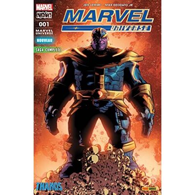 Collectif Marvel Universe, N° 1. Thanos : Saga Complète - Publicité Collectif Marvel Universe, N° 1. Thanos : Saga Complète - Publicité