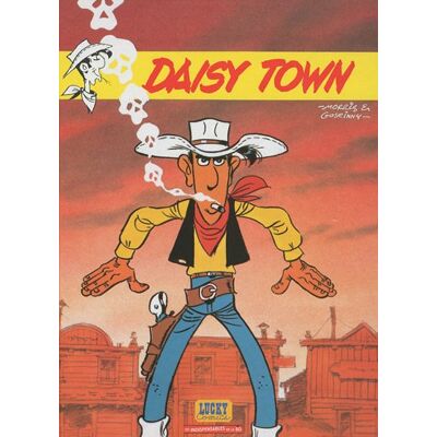 Morris Lucky Luke, Tome 21 : Daisy Town - Publicité Morris Lucky Luke, Tome 21 : Daisy Town - Publicité