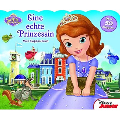 Disney, Sofia Die Erste, Eine Echte Prinzessin, Mein Klappenbuch - Publicité Disney, Sofia Die Erste, Eine Echte Prinzessin, Mein Klappenbuch - Publicité