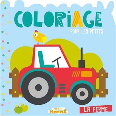 La Ferme : Coloriage Pour Les Petits - Publicité La Ferme : Coloriage Pour Les Petits - Publicité