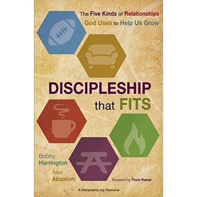 Bobby Harrington Discipleship That Fits: The Five Kinds Of Relationships God Uses To Help Us Grow - Publicité Bobby Harrington Discipleship That Fits: The Five Kinds Of Relationships God Uses To Help Us Grow - Publicité