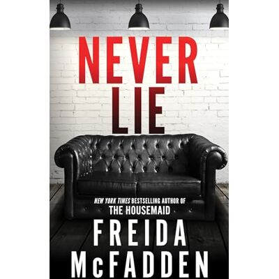 Freida McFadden Never Lie - Publicité Freida McFadden Never Lie - Publicité