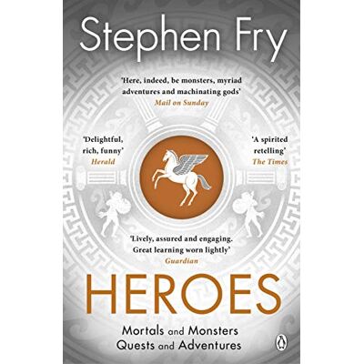 Stephen Fry Heroes: Mortals And Monsters, Quests And Adventures - Publicité Stephen Fry Heroes: Mortals And Monsters, Quests And Adventures - Publicité