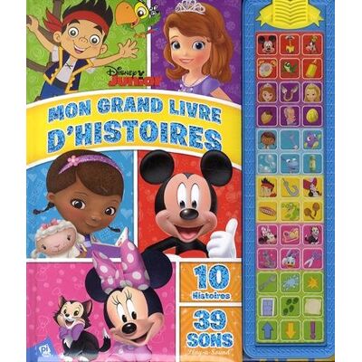 Disney Junior : Mon Grand Livre D'Histoires - Publicité Disney Junior : Mon Grand Livre D'Histoires - Publicité