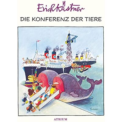 Erich Kästner Die Konferenz Der Tiere - Publicité Erich Kästner Die Konferenz Der Tiere - Publicité