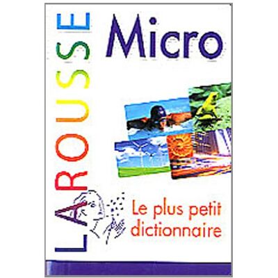 Micro Larousse : Le Plus Petit Dictionnaire - Publicité Micro Larousse : Le Plus Petit Dictionnaire - Publicité