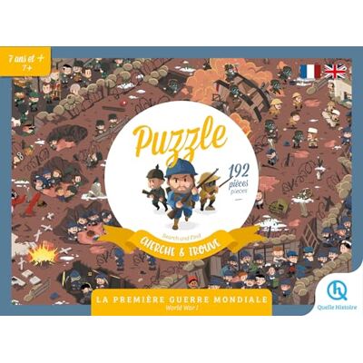 XXX Puzzle Cherche Et Trouve : La Première Guerre Mondiale - Publicité XXX Puzzle Cherche Et Trouve : La Première Guerre Mondiale - Publicité