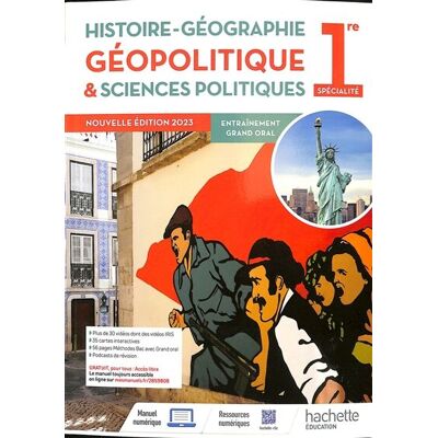 Collectif Histoire-Géographie, Géopolitique & Sciences Politiques 1re Spécialité - Publicité Collectif Histoire-Géographie, Géopolitique & Sciences Politiques 1re Spécialité - Publicité