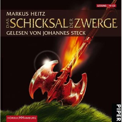 Markus Heitz Die Zwerge 4. Das Schicksal Der Zwerge - Publicité Markus Heitz Die Zwerge 4. Das Schicksal Der Zwerge - Publicité