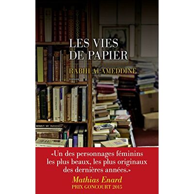 Rabih Alameddine Les Vies De Papier - Publicité Rabih Alameddine Les Vies De Papier - Publicité