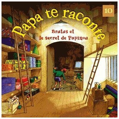 Brutus Et Le Secret De Papinou Cd Audio - Publicité Brutus Et Le Secret De Papinou Cd Audio - Publicité