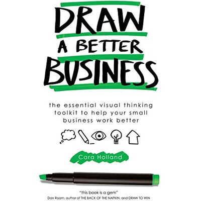 Cara Holland Draw A Better Business: The Essential Visual Thinking Toolkit To Help Your Small Business Work Better - Publicité Cara Holland Draw A Better Business: The Essential Visual Thinking Toolkit To Help Your Small Business Work Better - Publicité